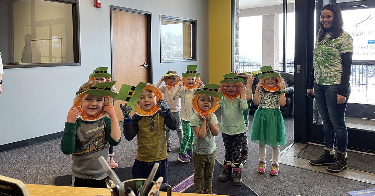 ECE students at Front Range Christian School show off their holiday spirit