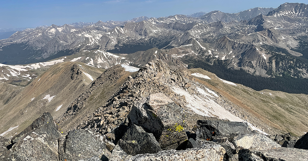 photo of Mt. Yale by Rachel Ellis via unsplash