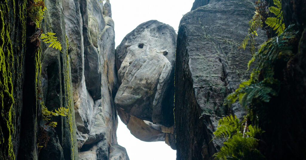 rock formation in Czech Republic photo by Pawel Kielar via unsplash